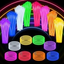 SpringFlower Ultra Bright Glow Sticks, 600Pcs, Glow Sticks Bracelets For Kids Party Favors, Glow in The Dark Party Supplies, Glow Decorations, Neon Party Favors Glow Party, Birthday, Wedding