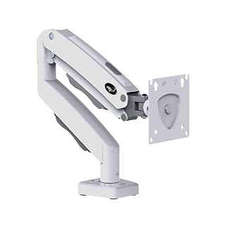 Braço Articulado de Mesa com Pistão a Gás 17 a 35 pol, Branco