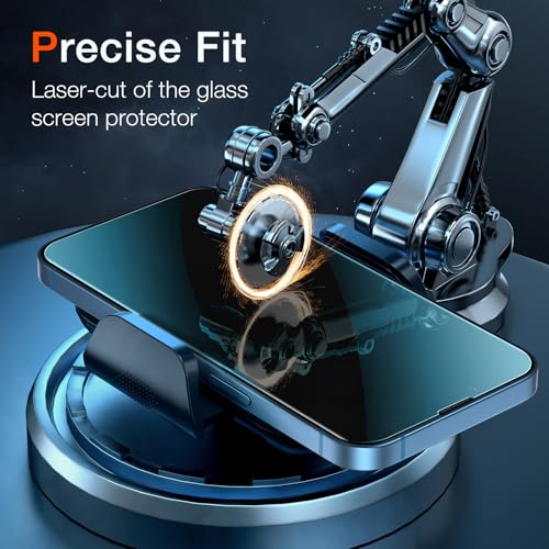 Image of LK Screen Protector for iPhone 13 /13 Pro, for iPhone 14 /16e for Tempered Glass, 9H Hardness, Shockproof, Scratch-Resistant, Tempered Glass, 0.33 mm Ultra Clear Film, Pack of 3 HD Protective Glass