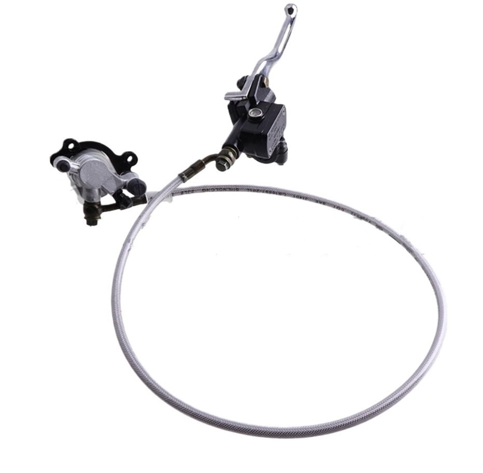 dźwignia sprzęgła 2-suwowy 47 49cc Pocket Bike Hamulec Przód Tył Pompa Główny Cylinder Hydrauliczny Przewód Hamulcowy Zacisk Hamulcowy dźwignia hamulca dźwignia sprzęgła(Front)