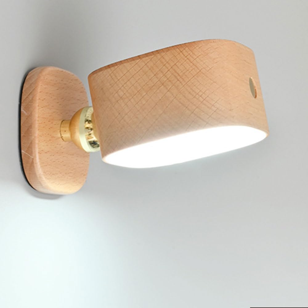 Lampe murale rechargeable tactile LED à fixation magnétique sans fil