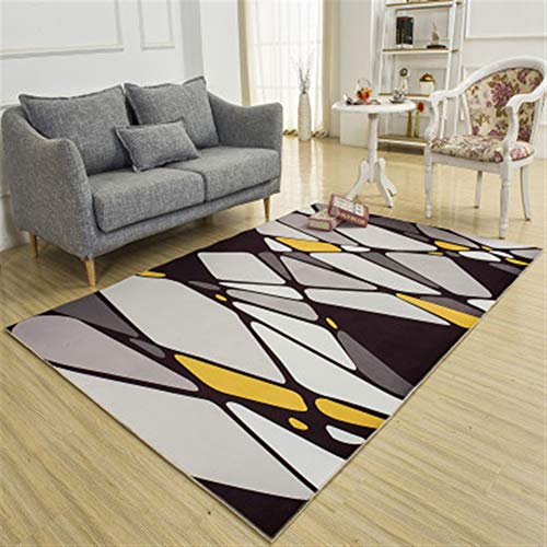 Liveinu Alfombra De Diseño Moderna Contorneada Moquetas Pelo Corto Al