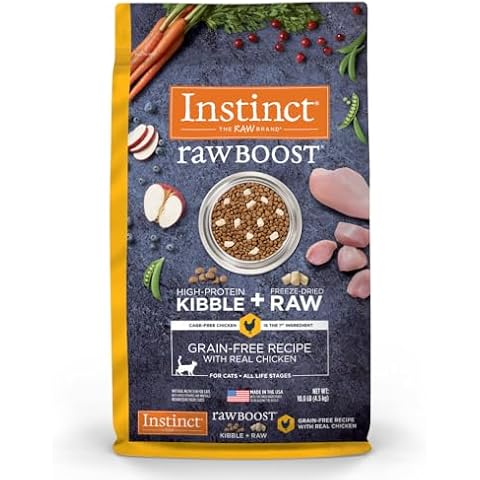 Instinct Raw Boost Grain Free Recipe with Real Chicken Natural Dry Cat Food Cover