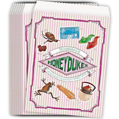 Unique 23583 Paper Treat Bags-Harry Potter Party-Pack of 8, Multicolour