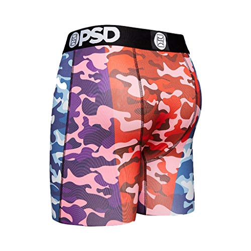 PSD Men's Boxer Brief (Red/Muliti Warface, XL)3
