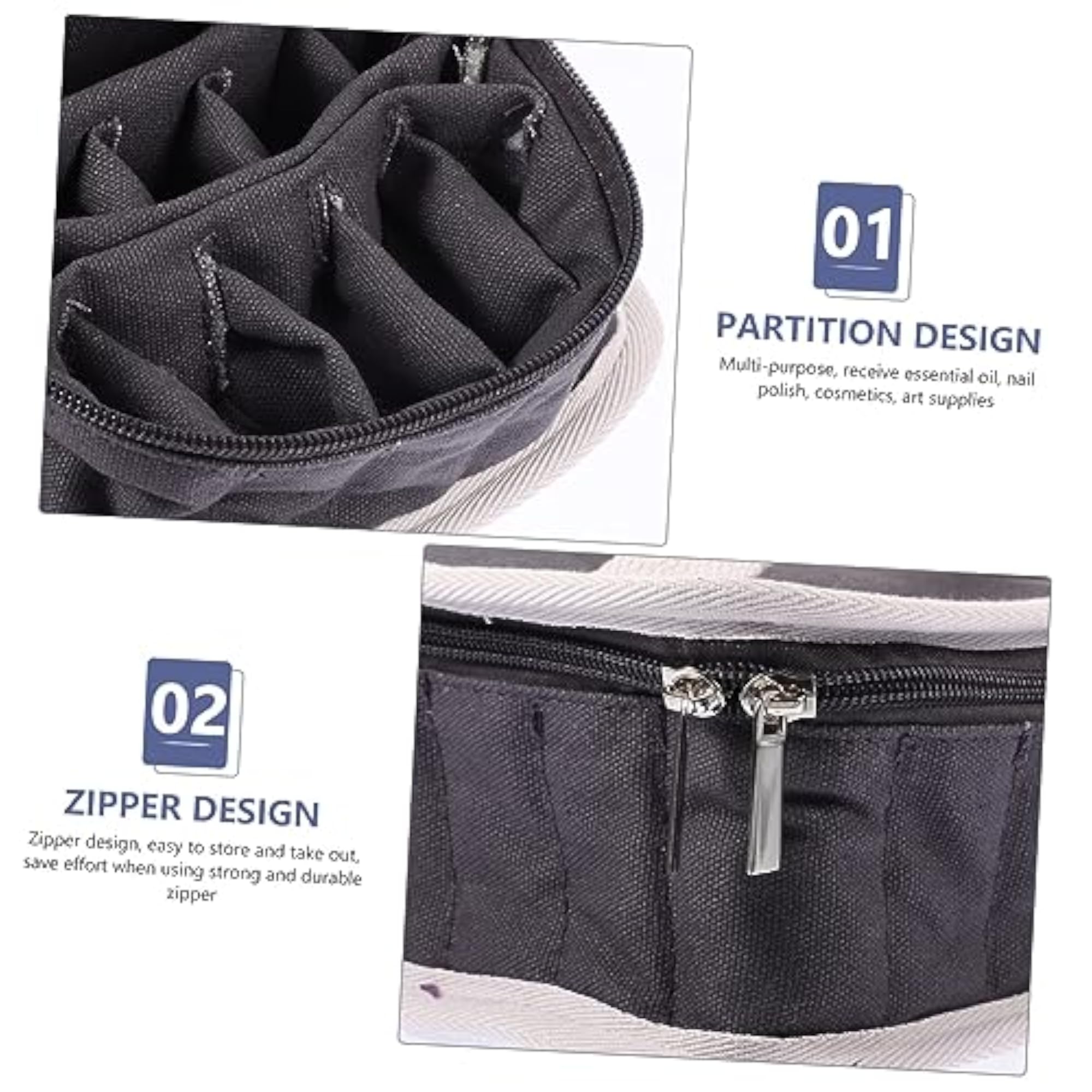 Travel Essential Oil Bag, Compact Storage Pouch