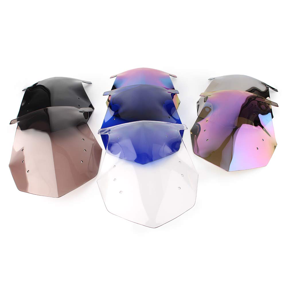 Déflecteur De Vent Pour Moto, Rétro Universel Moto Pare-Brise Accessoires Pour Phare