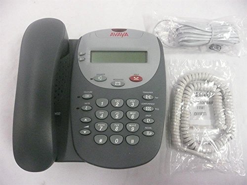 Teléfono Avaya con cable modelo 5402 Dcp color gris miniatura 1