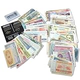 IMPACTO COLECCIONABLES 100 Mixed Banknotes of The World - Collectible Notes for Collectors- Ancient and Old Banknotes Collection