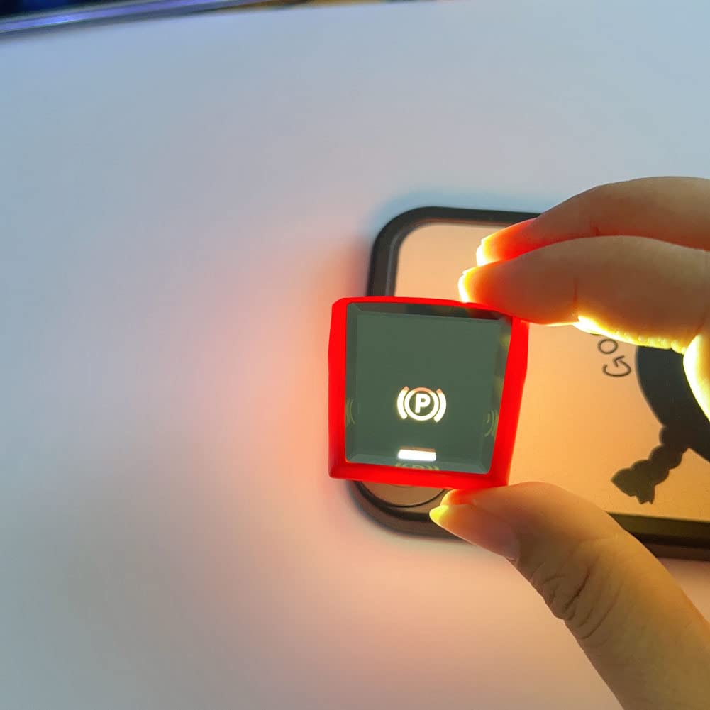 Crystal Style Car Parking Brake P AUTO H Button Switch Cover for BMW 5/6/7 Series X3 X4 F10 F11 F18 F06 F12 F13 F25 F26 2009-2013 Auto Accessories