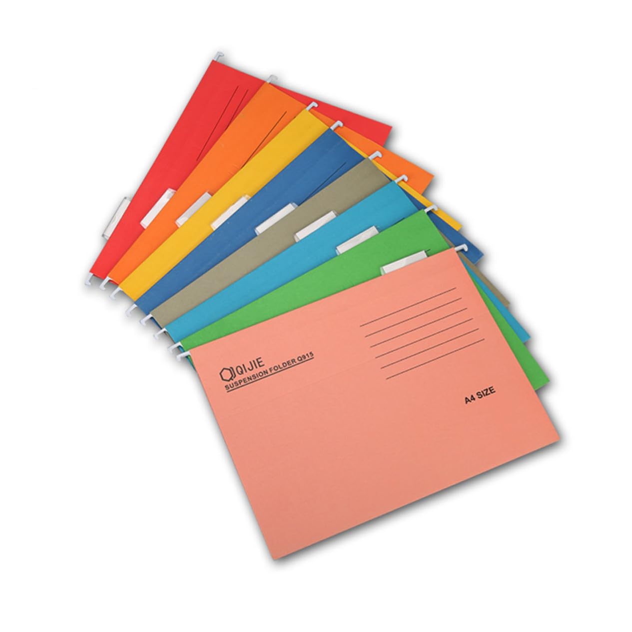 Angoily 16 Pièces Porte Dossiers Suspendus Papier Renforcé à Usure avec Étiquettes Organiseur de Documents pour Bureau et Maison