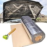 Car Insulation Sound Deadening Heat Shield Thermal Noise Proof Mat 78''x 40''