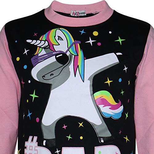 Pyjamas Filles Licorne Dab Idéal Soirées Pyjama et Cocooning - 3
