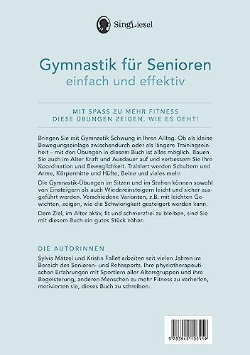 Gymnastik für Senioren – Sanfte Übungen im Sitzen und Stehen für mehr Beweglichkeit, Gleichgewicht und Lebensfreude im Alter | Training zur ... Stretching, Fitness für Senioren, Band 2)