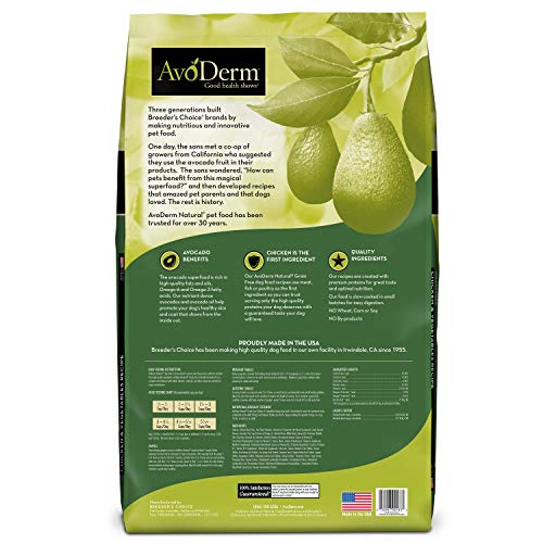 Avoderm Natural Grain Free Chicken And Vegetables Recipe All Life Stages Dry Dog Food 24 Lb #TOP2