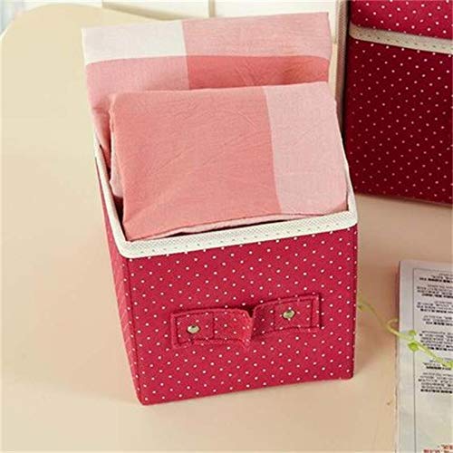 Image of 3 Drawer Collapsible Cloth Organizer Storage Box Desk Cabinet Tool Foldable Drawer Units Fabric Cabinet Closet Storage Organizer(Multi Color)