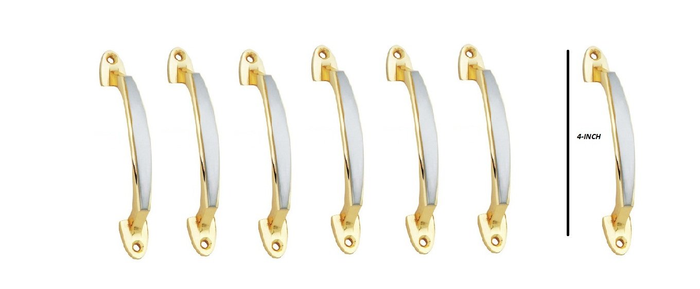 HOMEPRODUCTS4U Cabinet/Drawer Handles 6PCS (4-INCH)