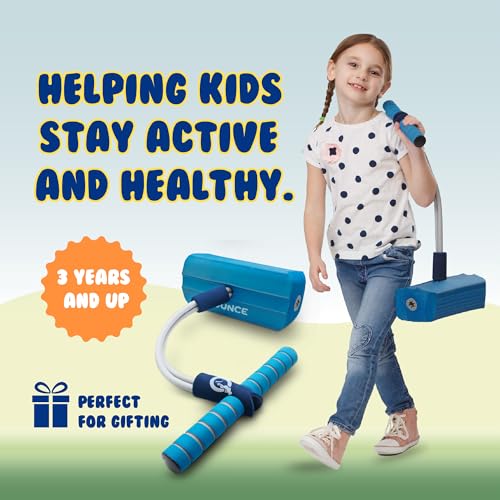 Image of New Bounce Pogo Stick for Toddlers, Foam Jumper, Ages 3+ | Foam Jumper, Age 3,4,5,6,7,8, Outdoor Jumping Toys, Birthday Gift for Toddler Girls and Boys