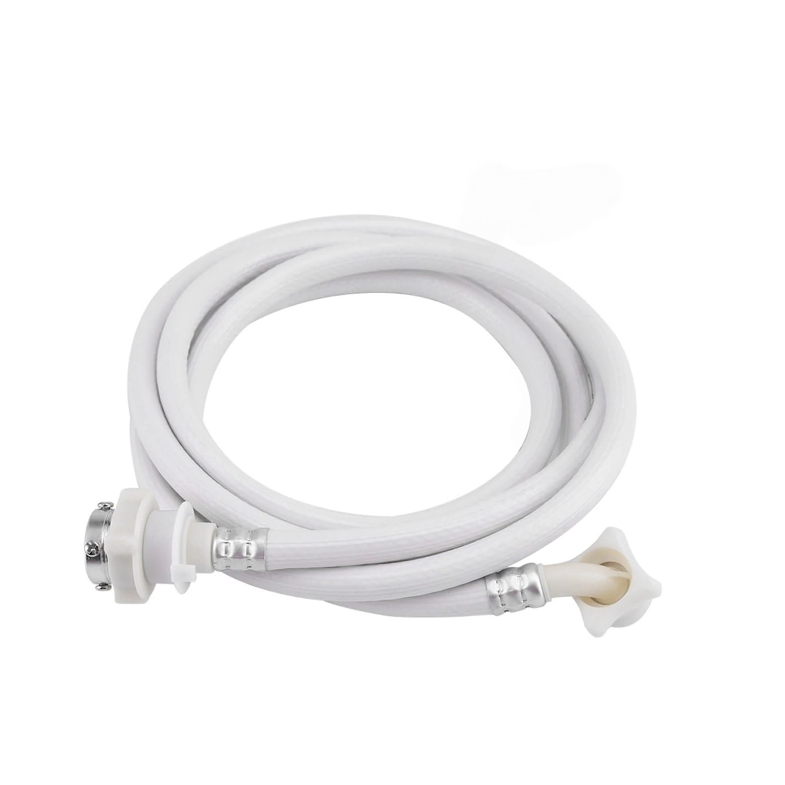 2m/3m Length Washing Machine Water Inlet Hose Washer Pipe Tube Connector Hose White Color Long Length