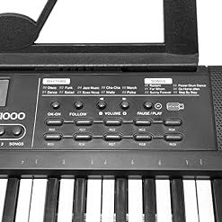 Piano numérique portable Clavier Piano 61 touches Synthétiseur Divarte G1000 avec haut-parleurs intégrés. 16 sons dont… - Les Beatles, Paul McCartney, John Lennon, RIngo Starr, George Harrison Piano numérique portable Clavier Piano 61 touches Synthétiseur Divarte G1000 avec haut-parleurs intégrés. 16 sons dont… – Image 7