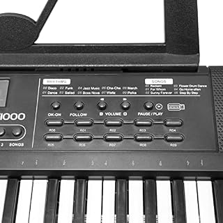 Piano numérique portable Clavier Piano 61 touches Synthétiseur Divarte G1000 avec haut-parleurs intégrés. 16 sons dont… - Les Beatles, Paul McCartney, John Lennon, RIngo Starr, George Harrison Piano numérique portable Clavier Piano 61 touches Synthétiseur Divarte G1000 avec haut-parleurs intégrés. 16 sons dont… – Image 7