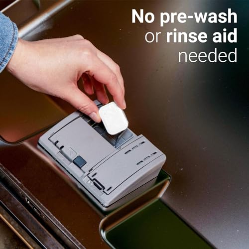 Vove Plastic-Free Dishwasher Tablets, 60 Pack - All-in-One Plant-Based Formula with 2x Enzyme Power - Tackles Stubborn Stains, No Pre-Rinse Needed, Biodegradable & Concentrated, Fragrance-Free - Image 4