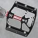 Zacro Pedales Bicicleta MTB de Montaña,Aluminio Antideslizante Pedales Ciclismo Durable,3 cojinetes para...
