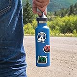 50Pcs Bigfoot Outdoor Nature Vinyls Stickers Laptop Sticker Waterproof Stickers Luggage Skateboard Water Bottle Stickers Decal Bicycle Bumper Snowboard Decorate Gift