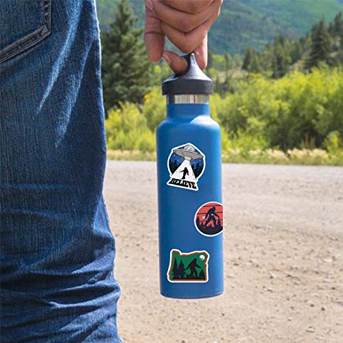 50Pcs Bigfoot Outdoor Nature Vinyls Stickers Laptop Sticker Waterproof Stickers Luggage Skateboard Water Bottle Stickers Decal Bicycle Bumper Snowboard Decorate Gift