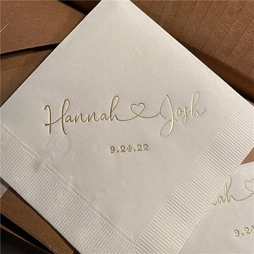Serviettes de bar personnalisées XEL en bambou 3 plis lot de 100