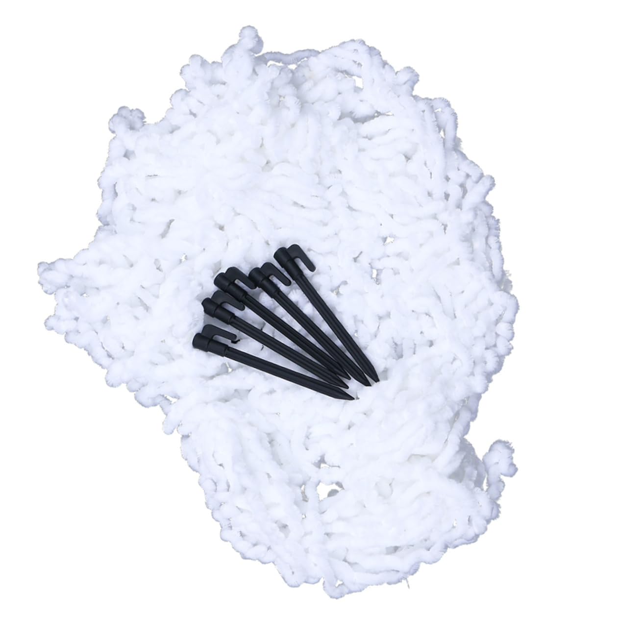 Mipcase 2 Set Ragnatela Triangolare Porta Ragnatela Halloween Decorazione Halloween casa Halloween Party Oggetto di Scena di Halloween Decorazioni per Feste di Halloween Poliestere Bianca