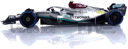 Miniatura 3 de 118th Neumáticos de lluvia Mercedes-AMG Petronas F1 W13 Lewis Hamilton Monaco GP 2022