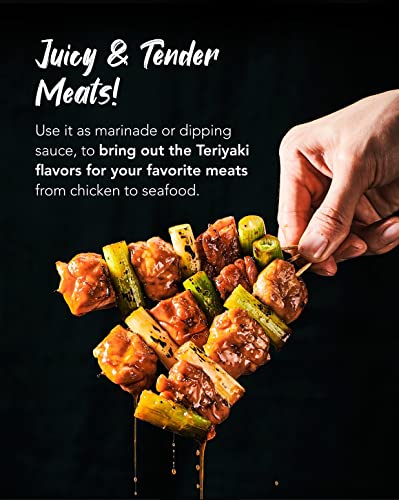 Funtable Teriyaki Soy Sauce - Teriyaki Flavored Sweet Soy Sauce For Dipping, Glazing, Marinade, Seasoning For Korean Bulgogi, Meats, Grill (14.1Oz) #TOP2