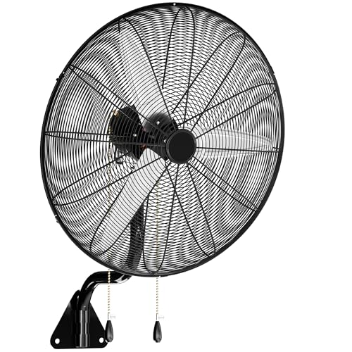 Uthfy 30 Inch High Velocity Wall Mount Fan