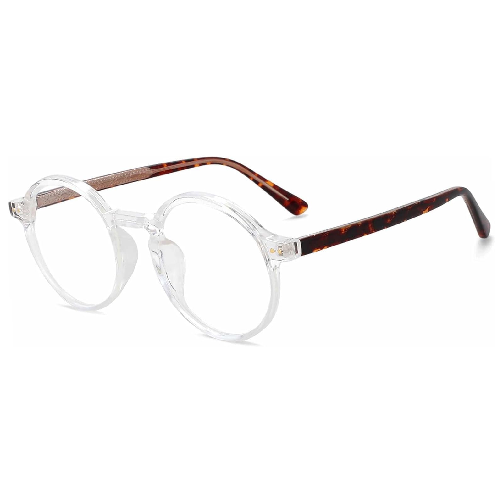Gafas de imitación transparentes con filtro de luz azul para mujer y hombre