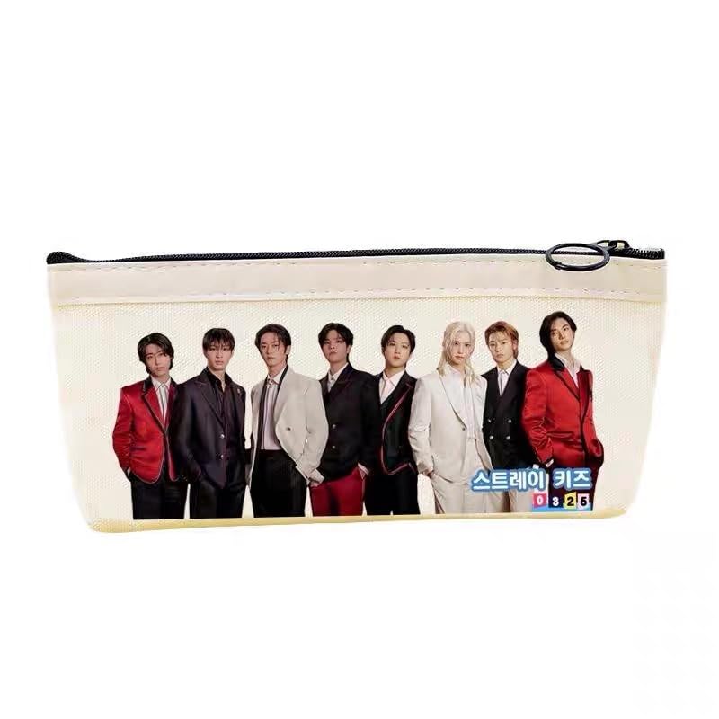 Astuccio Unisex Stray Kids – Borsa Portafoglio Kpop Con Cerniera, Style Retrò, Per Veri Fan