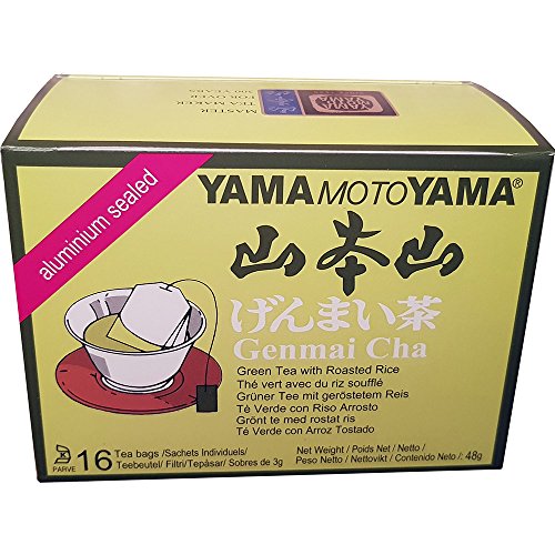 Yamamotoyama Genmaicha Green Tea Bag 16 Tea Bags 48G