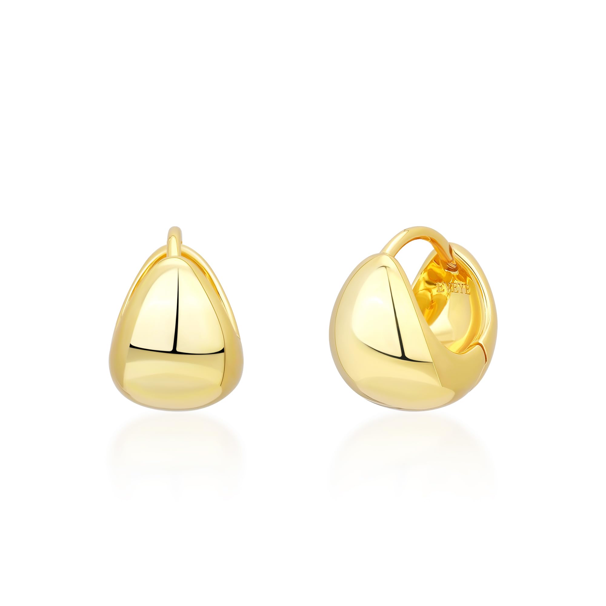 EVEYE Teardrop Hoop Earrings