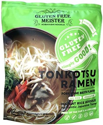 Gluten Free Meister Japanese Tonkotsu Ramen 6pk (Vegetarian)