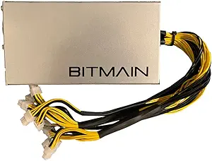 Bitmain GENUINE Antminer Power Supply APW7 PSU 1800w 110v 220v New Model for S9 or L3+ or Z9 Mini or D3 ASICs w/ 10 Connectors