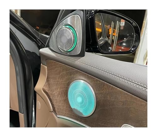 Led Ambient Light 3D Rotary Tweeter Speaker Compatible with Benz C Class 3/64 Colors(3 Colors)