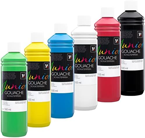 6 Glitzer-Bastelfarben Je 25 Ml – Ungiftig & Sicher Für Kinder Ab 3 Jahren, Für Kunst & DIY