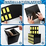 17Pcs Super Theme Hero Party Photography Backdrop for Hero Birthday Decorations with Hero Background Skyscraper City Boxes Hero Cutouts Super Banner for Super Theme Hero Birthday Party Supplies - Image 3