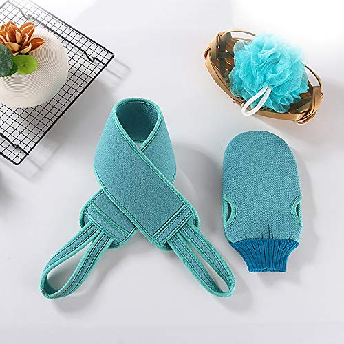 1Set Bagno Palla Indietro Spazzola Strofinamento