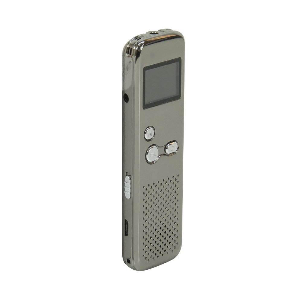Registratore Vocale Digitale Portatile, PNI RedStone audio stereo, video 1080P, MP3 player, microSD card 8GB incluso, rilevamento del movimento