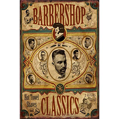 YOMIA - Cartel de Metal Vintage de 3020 cm para decoración de Pared, 