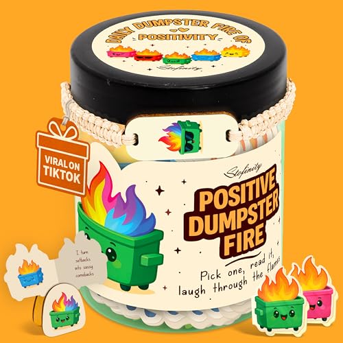 Stofinity 60 Positive Dumpster Fire Cards Jar - Zen...