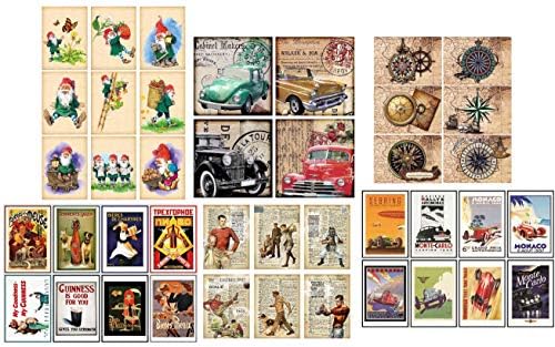 Mens Card Making Toppers - 41 Pieces Selection - DIY to Cut Out Yourself! - Craft Embellishment