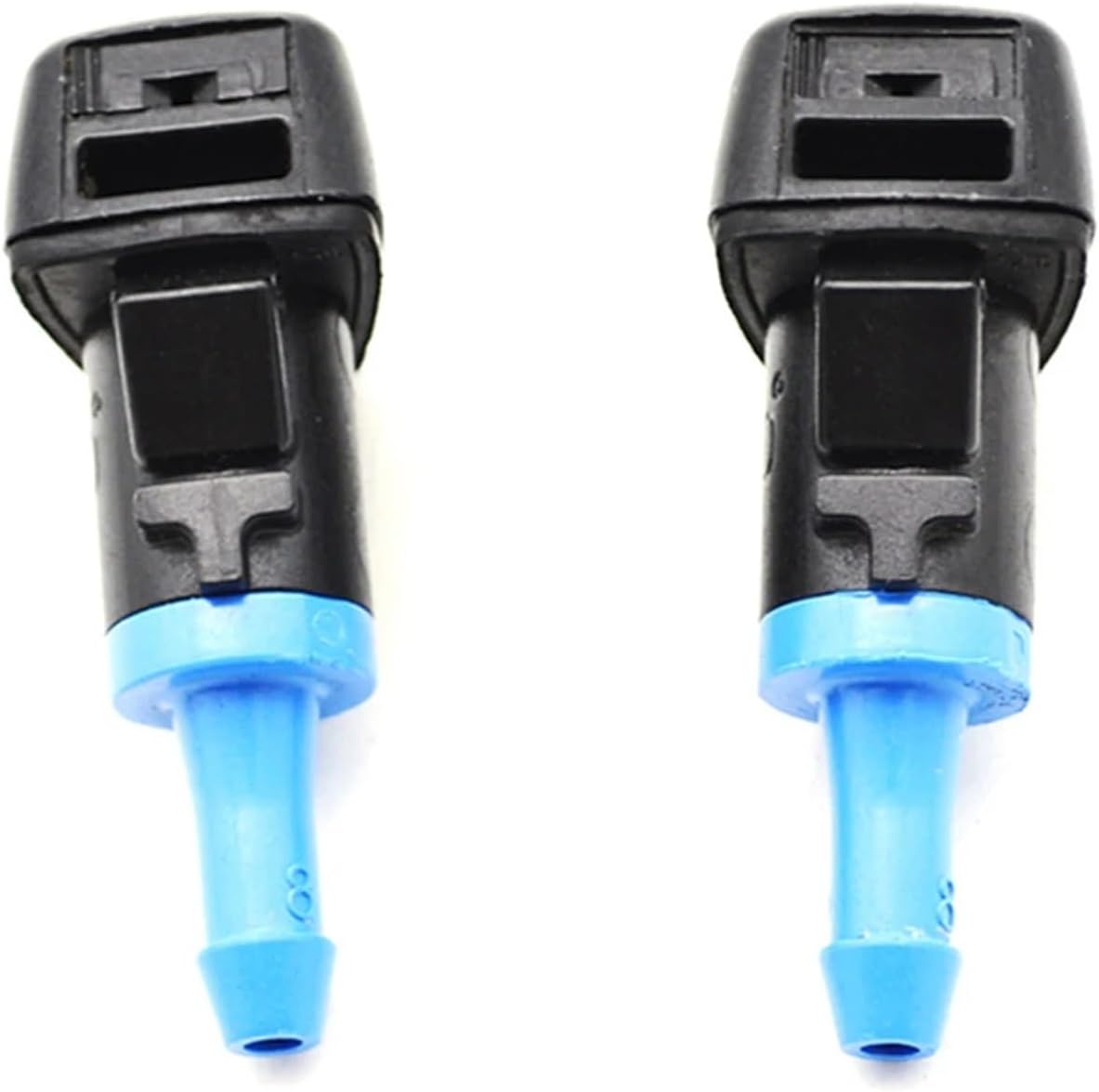 Pair Front Windshield Water Washer Jet Nozzle Compatible with Jeep Compass Patriot 2016 2015 2014 2013 2012 2011 2010 2009 2008