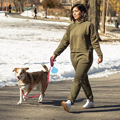 New Oasis Bolsa de silicone para petiscos para cães, bolsa de petisco comum reutilizável, bolsa de p